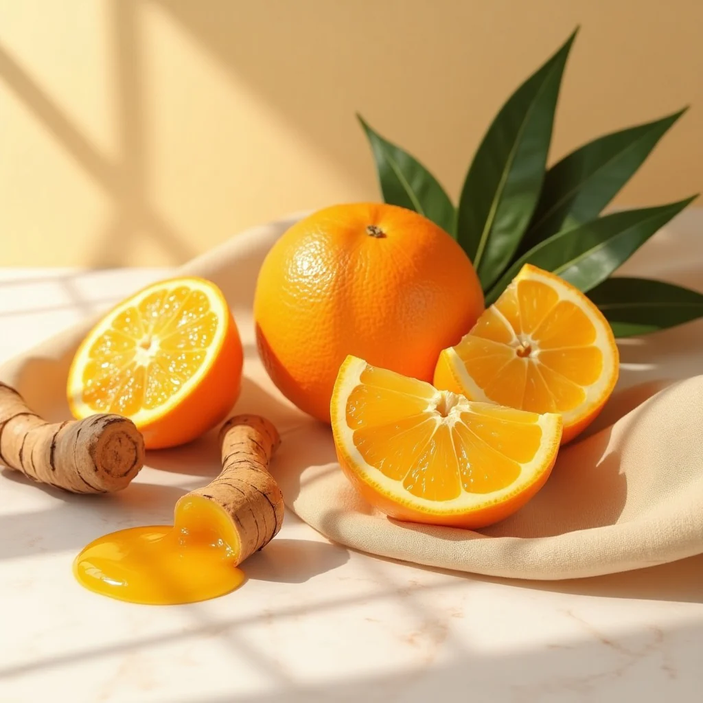 Beautiful flower petals in nature